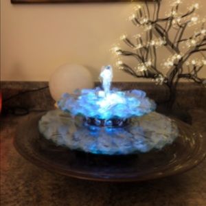 Beautiful Moon Light Tabletop Water Fountain